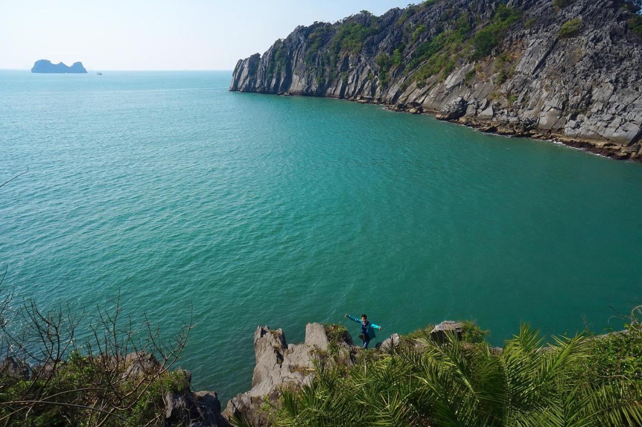 Gieng Ngoc Sea Moutain View Cat Ba Hotel Dong Khe Sau Екстериор снимка